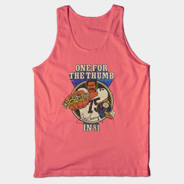 One For The Thumb In '81 Tank Top by JCD666